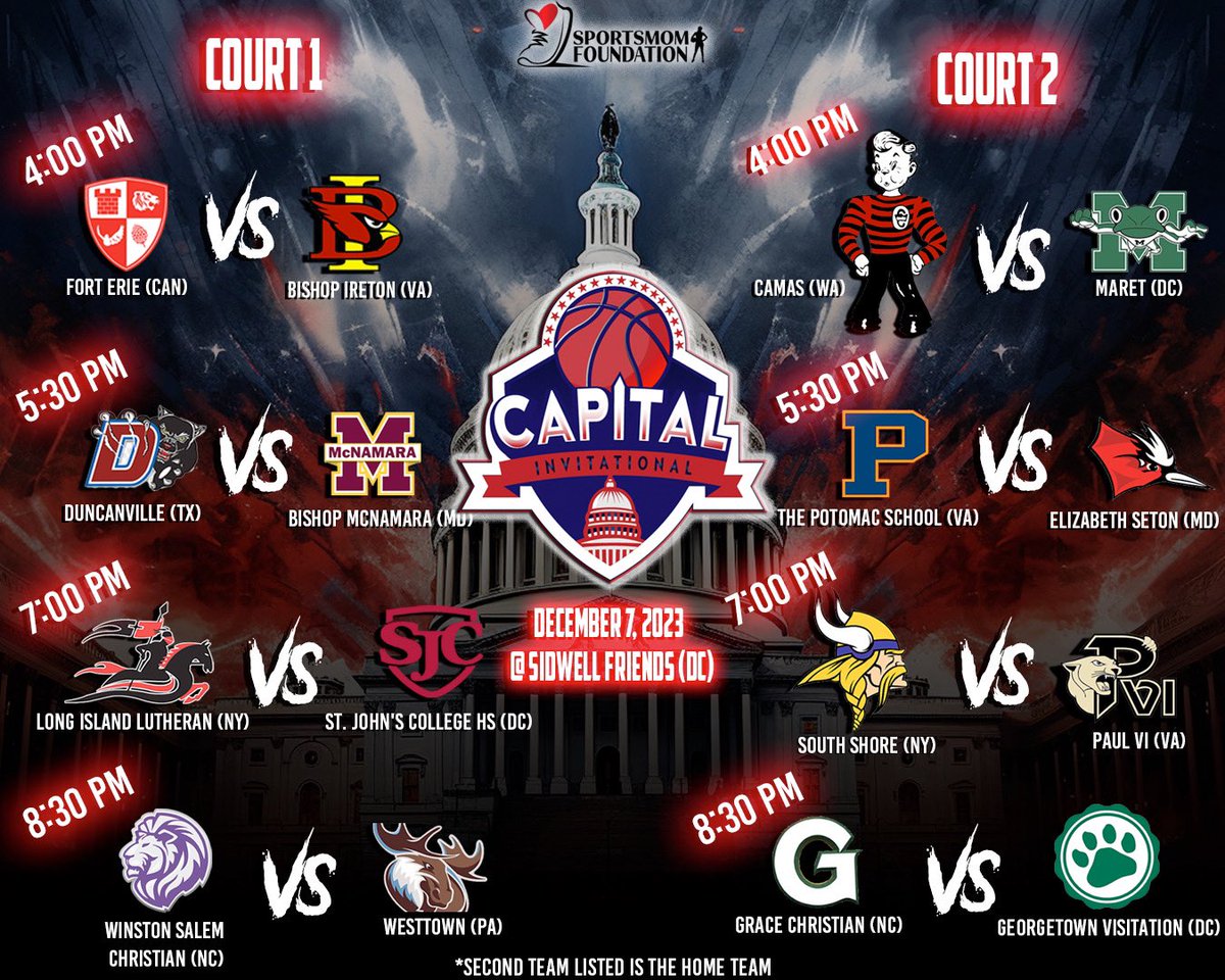 SCHOLASTIC BUMP💥! Dec 7. Big time matchups on the eve of  <a href="/SheGotGame7/">She Got Game Classic</a>