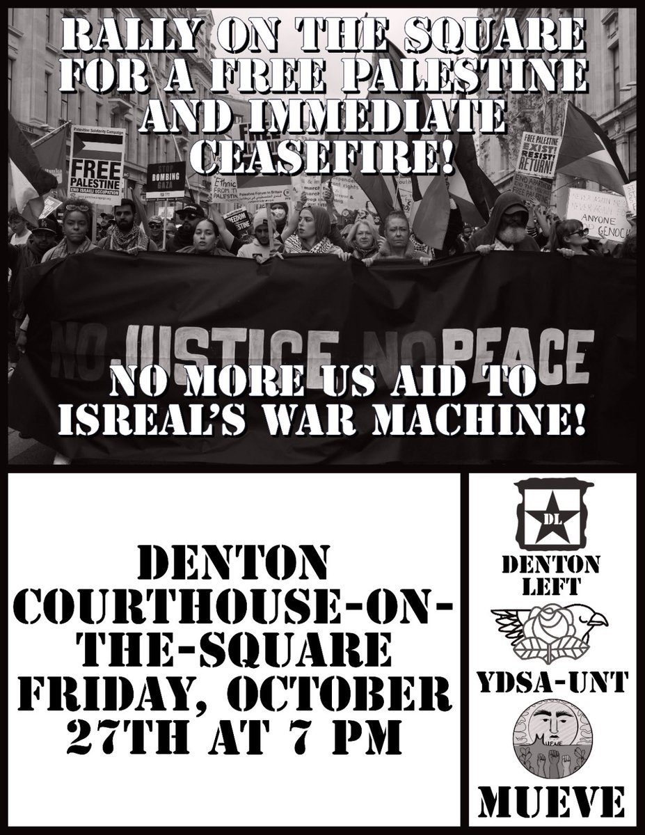 Come join us in solidarity to end US support for Israel’s war machine and demand an immediate ceasefire on October 27th at 7pm. This is the time to show your support for #freepalestine