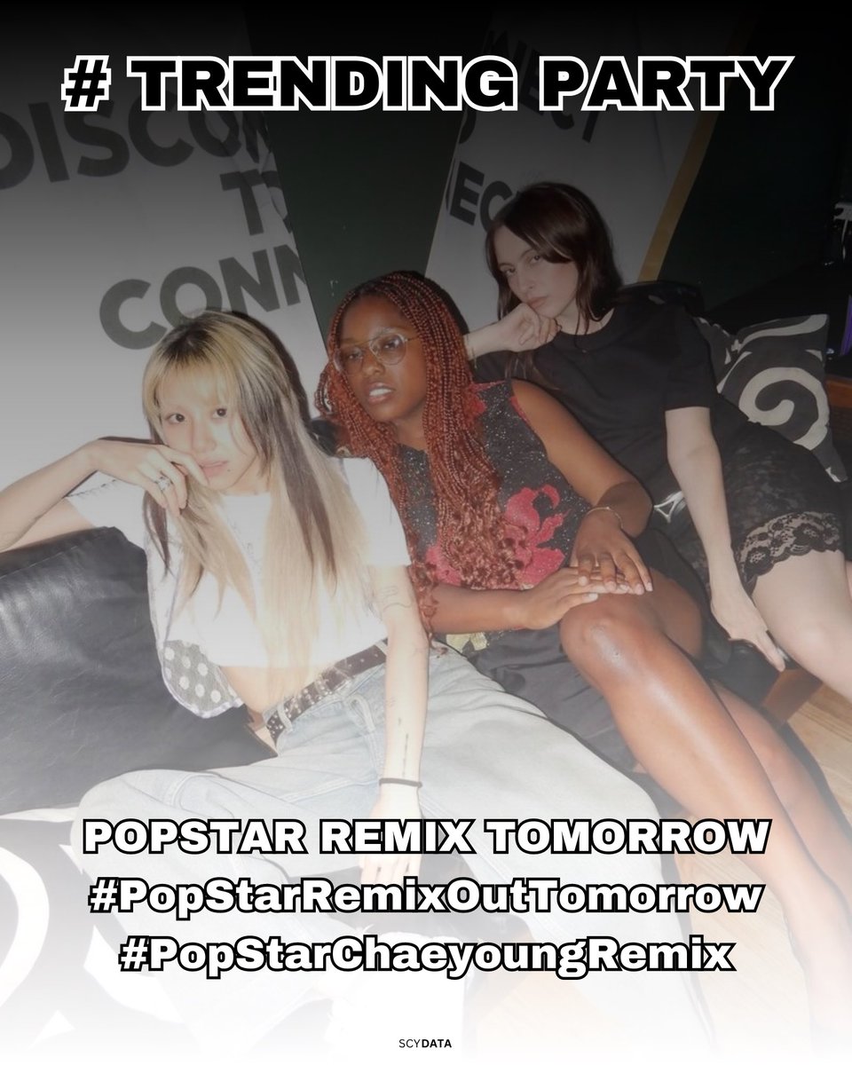 TWICEVU_'s tweet photo. 🎉 TRENDING PARTY STARTS NOW

ONCES, PLEASE SUPPORT OUR CHAEYOUNG 🐯🍓

Reply: color + tags 

POPSTAR REMIX TOMORROW
#PopStarRemixOutTomorrow
#PopStarChaeyoungRemix
@JYPETWICE https://t.co/l9NjLBxc60