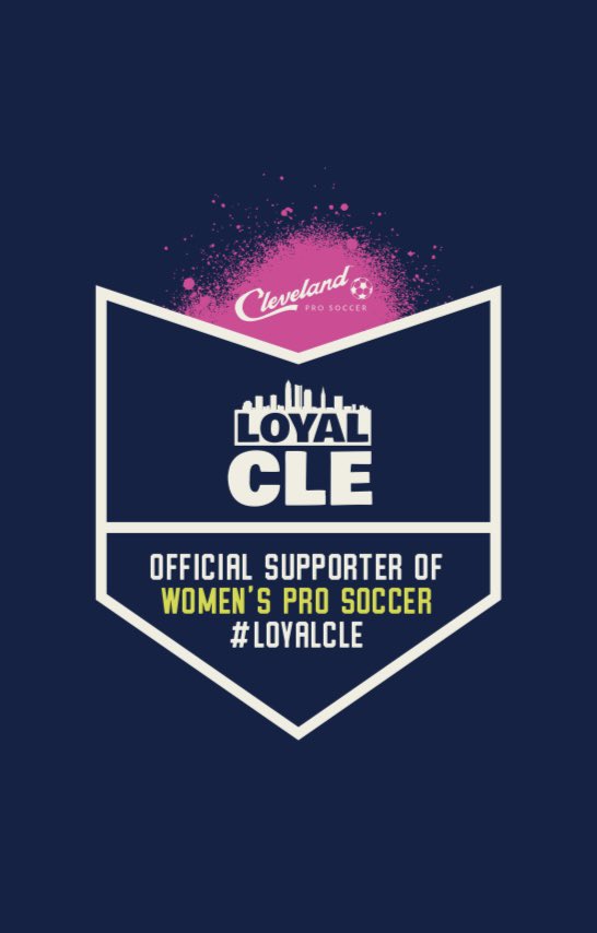 Let’s get this going, CLE!! #LoyalCLE #BackTheBid #NWSLtoCLE