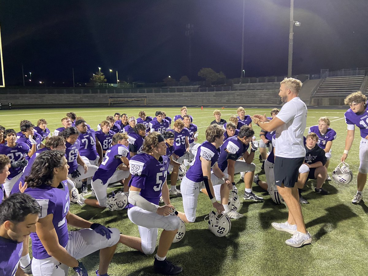 Great finish to the season for our JV with a 36-8 win over Miege! Put all four quarters together tonight! This squad continued to battle &amp; get better throughout the year! #PULLtheSLED