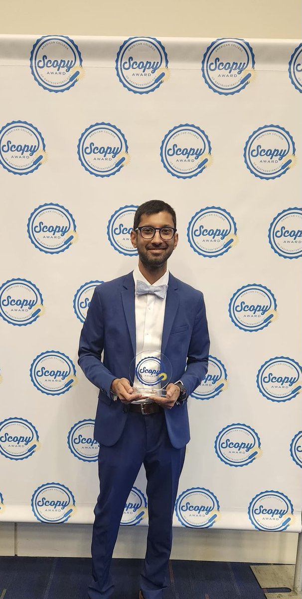 BilalMohammadMD's tweet image. Congratulations to @AHNGastro &amp;amp; @AkashGadaniMD &amp;amp; team for their efforts in improving #CRCscreening &amp;amp; their well deserved @AmCollegeGastro “SCOPY Awards” 

#ACG2023 @GKochharMD @TKapetanos