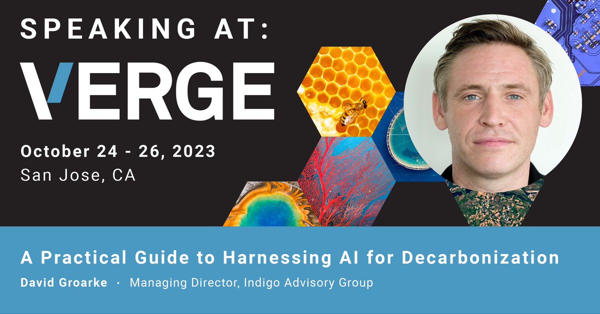 indigoadvisory's tweet image. For those at @GreenBiz’s #VERGE2023 in San Jose tomorrow, check out this morning session on #decarbonization