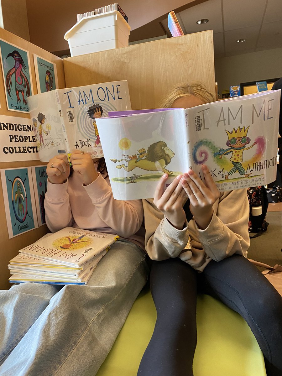 alapointe_'s tweet image. D.E.A.R fun at Katzie today. Happy @CdnSchoolLibrar Day! We ❤️🧡💛💚💙💜 our Teacher Librarians @vansanten_c and @Alexatheteacher and our Library Learning Commons #sd36tl