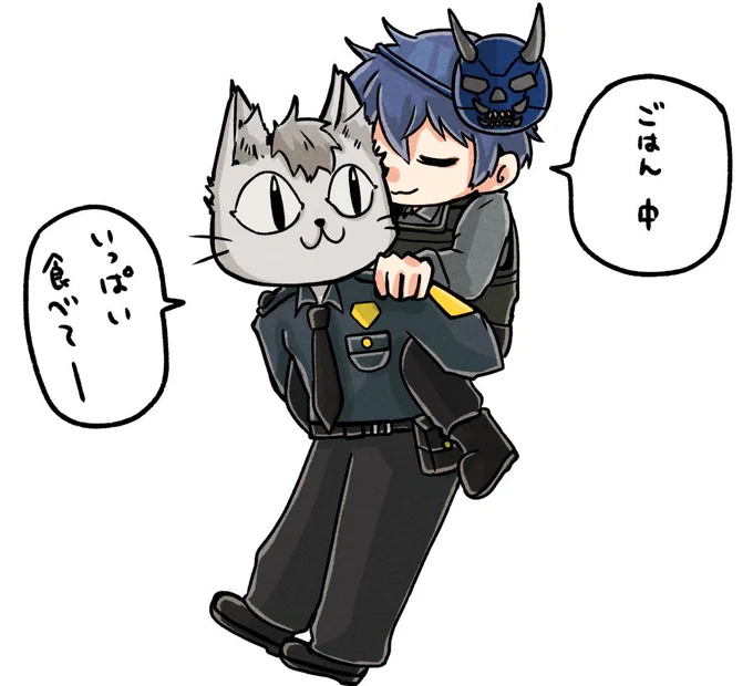 警察署内ではいつもの光景

#ストグラ
#ストグラファンアート 
#い・らくすと
#Selly55 