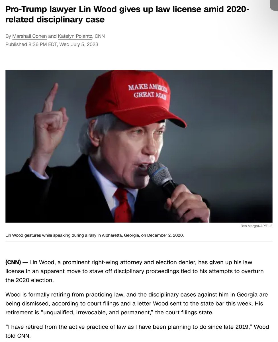 MrsCsCookies's tweet photo. The @SecretService is investigating death threats against #VPPence made by pro-Trump lawyer #LinWood…
Wood, who was banned from Twitter last week, is suspected of writing a now-deleted post on Parler: "Get the firing squads ready. Pence goes FIRST."
https://t.co/VlbIrosiX5 https://t.co/KJm05bvD9u