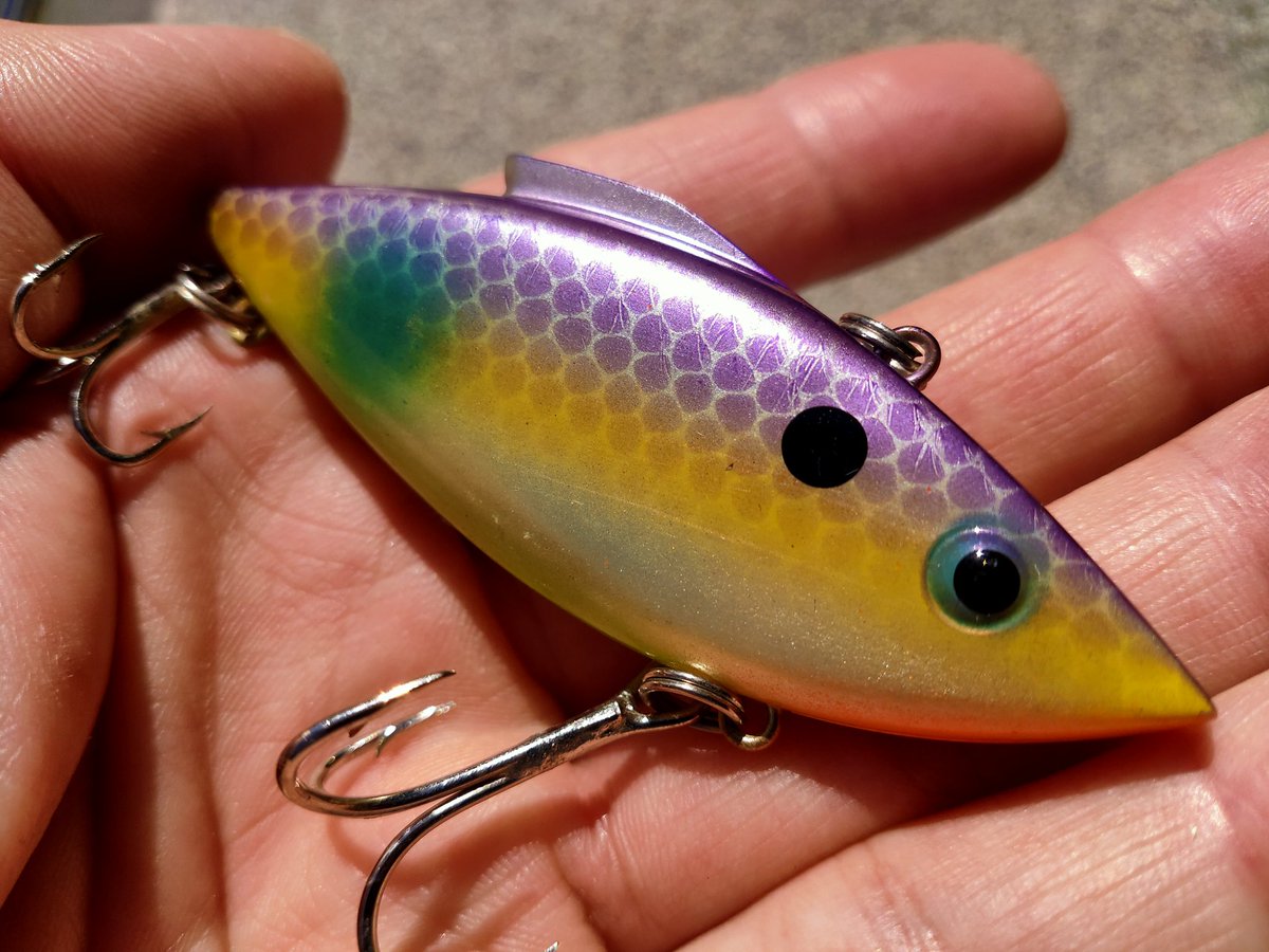 TexasBankFish1's tweet photo. やはりオールドのカラーリングには抗えないよね😆
#ratltrap
#billlewis
#ラトルトラップ
#ビルルイス
#バイブレーション
#アメリカンルアー https://t.co/K4HLDNPllm