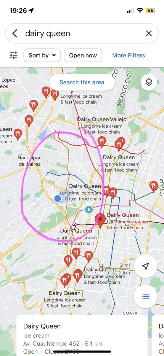 Porque no hay un Dairy Queen en toda esta zona de Cdmx?? <a href="/DairyQueen/">Dairy Queen</a>  <a href="/dairyqueenmx/">dairy queen mexico</a> 🥲 🍦