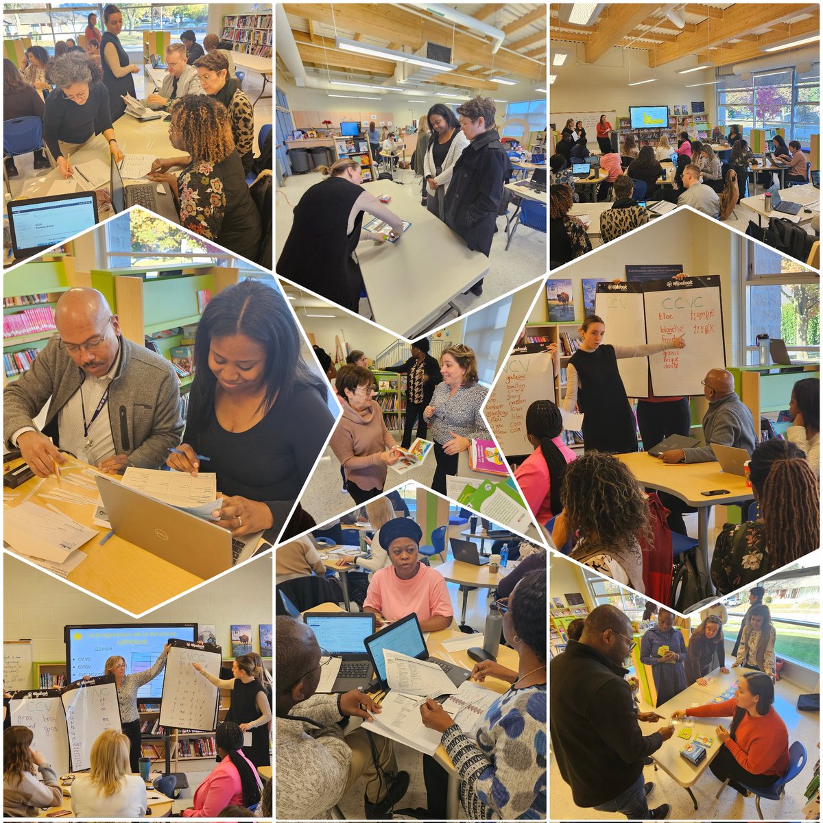 Formation enrichissante qui a permise aux participants de faire des liens entre le nv curriculum de fr, les notions fondamentales et la science de la lecture. <a href="/SandraLabrie/">Sandra Labrie</a> <a href="/julie_cleroux/">Julie Cleroux</a> <a href="/MFCrete_EDU/">Marie-France Crête</a> #sciencedelalecture