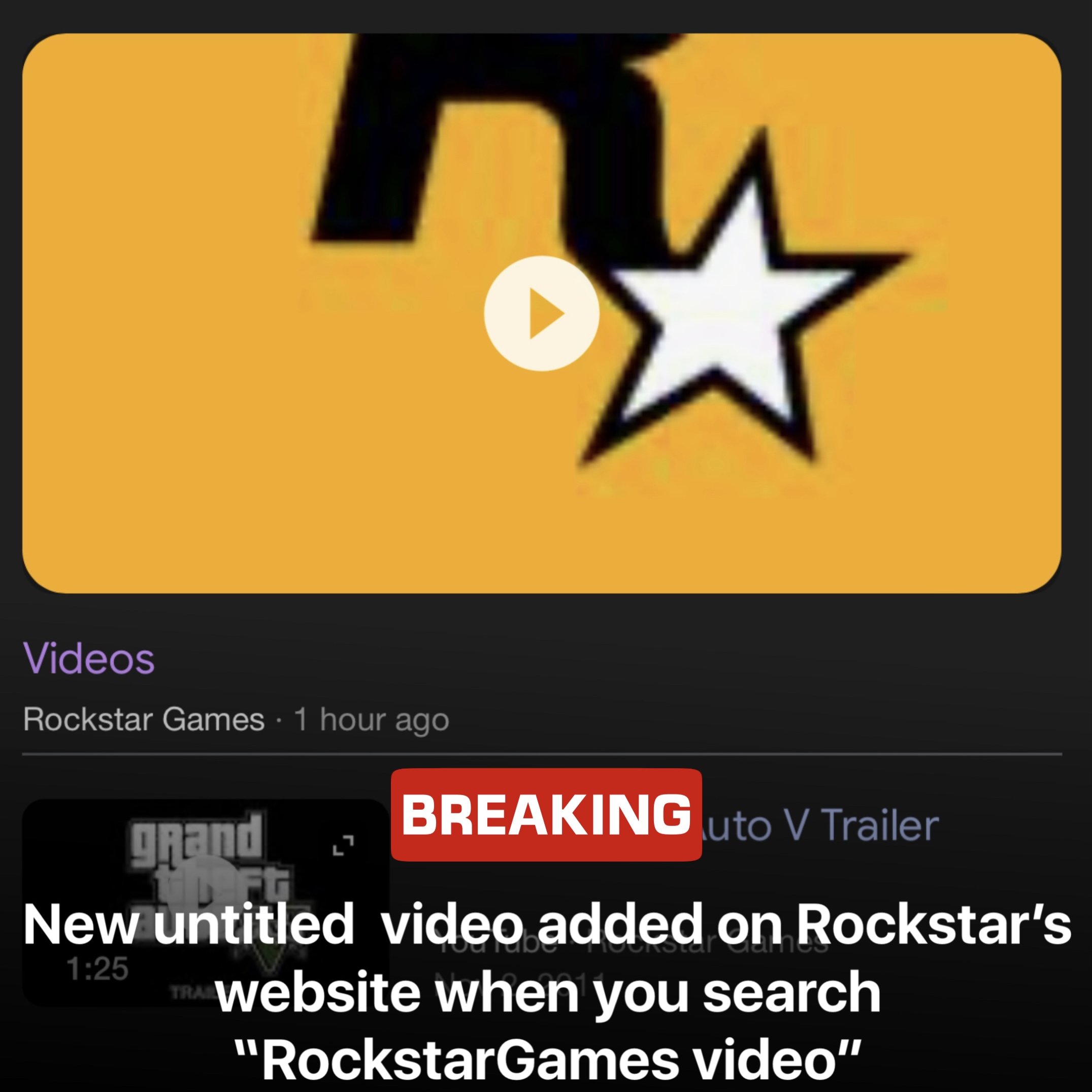 A Mysterious Twitter Account Started Sharing GTA 6 Videos: Rockstar  Showered Royalties!, by Technopixel, Oct, 2023