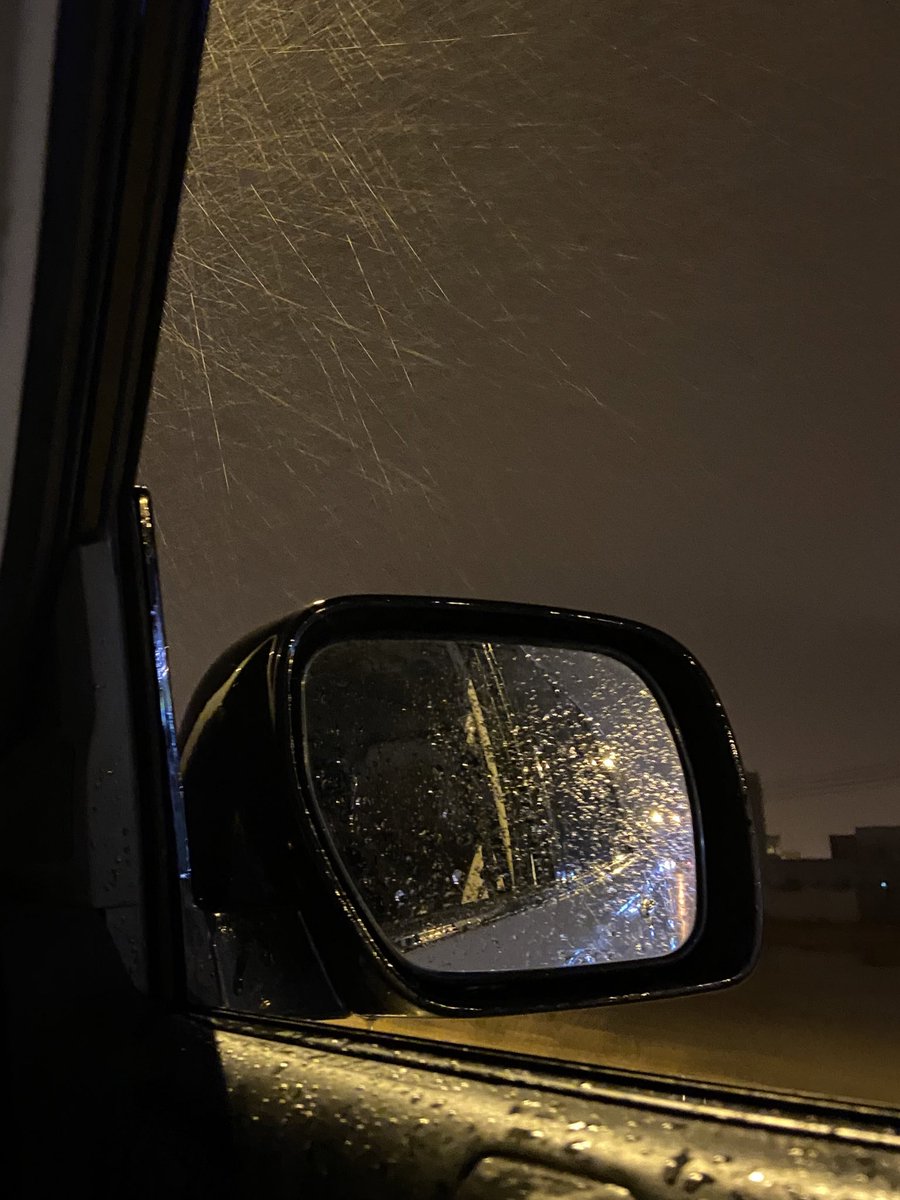 Rainy night 🦋.