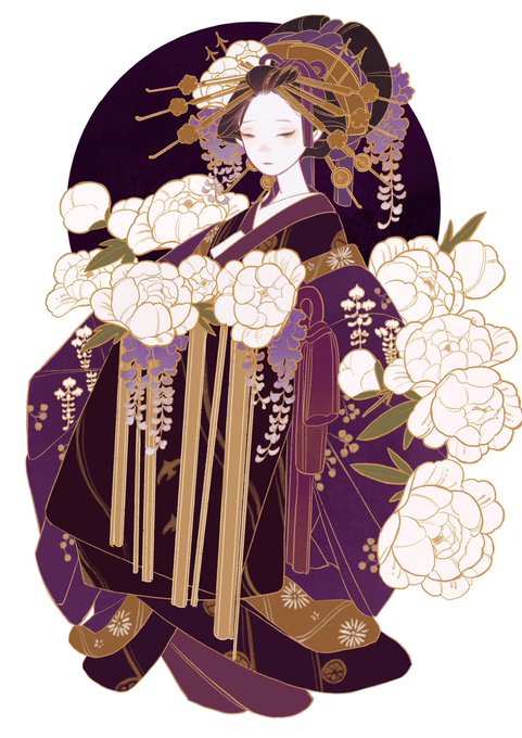 「kanzashi」 illustration images(Latest｜RT&Fav:50)