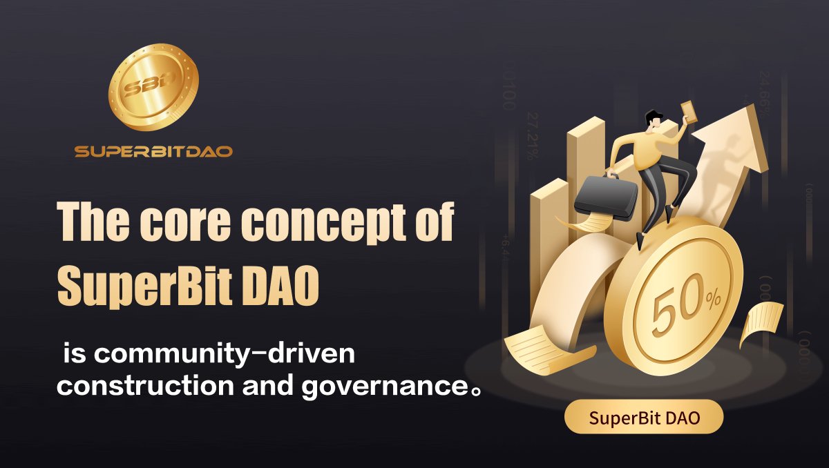 SuperBitDAO's tweet image. 📢📢📢&quot;Join us in the journey of decentralized governance! 
At SuperBit DAO, the community is at the heart of all we do. 
🌐 Your participation makes us stronger. #SuperBitDAO 
#CommunityDriven 
#decentralized 
🔥superbitdao.com
🔥t.me/SuperBitDAOEN