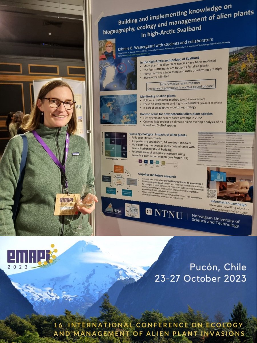 So happy to meet international alien plant colleagues at <a href="/emapi2023/">EMAPI 2023</a> in beautiful Pucón, Chile! Lots of interesting science discussions next to the active volcano Villarica  🌋
