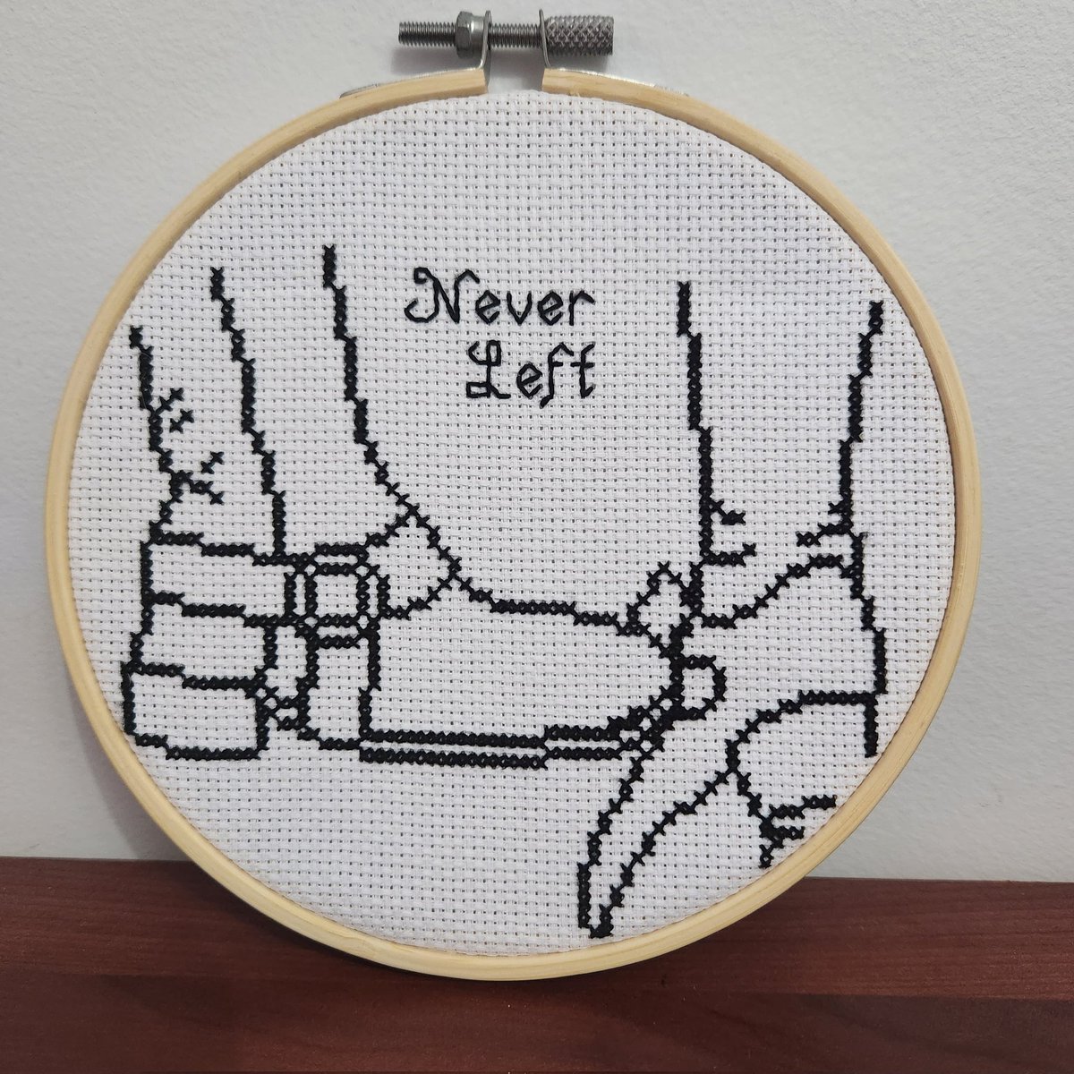 I think this was one of my fav moments at Auckland Armageddon this week. Snapping my #ofmd cross stitch piece with this amazing cosplayer.