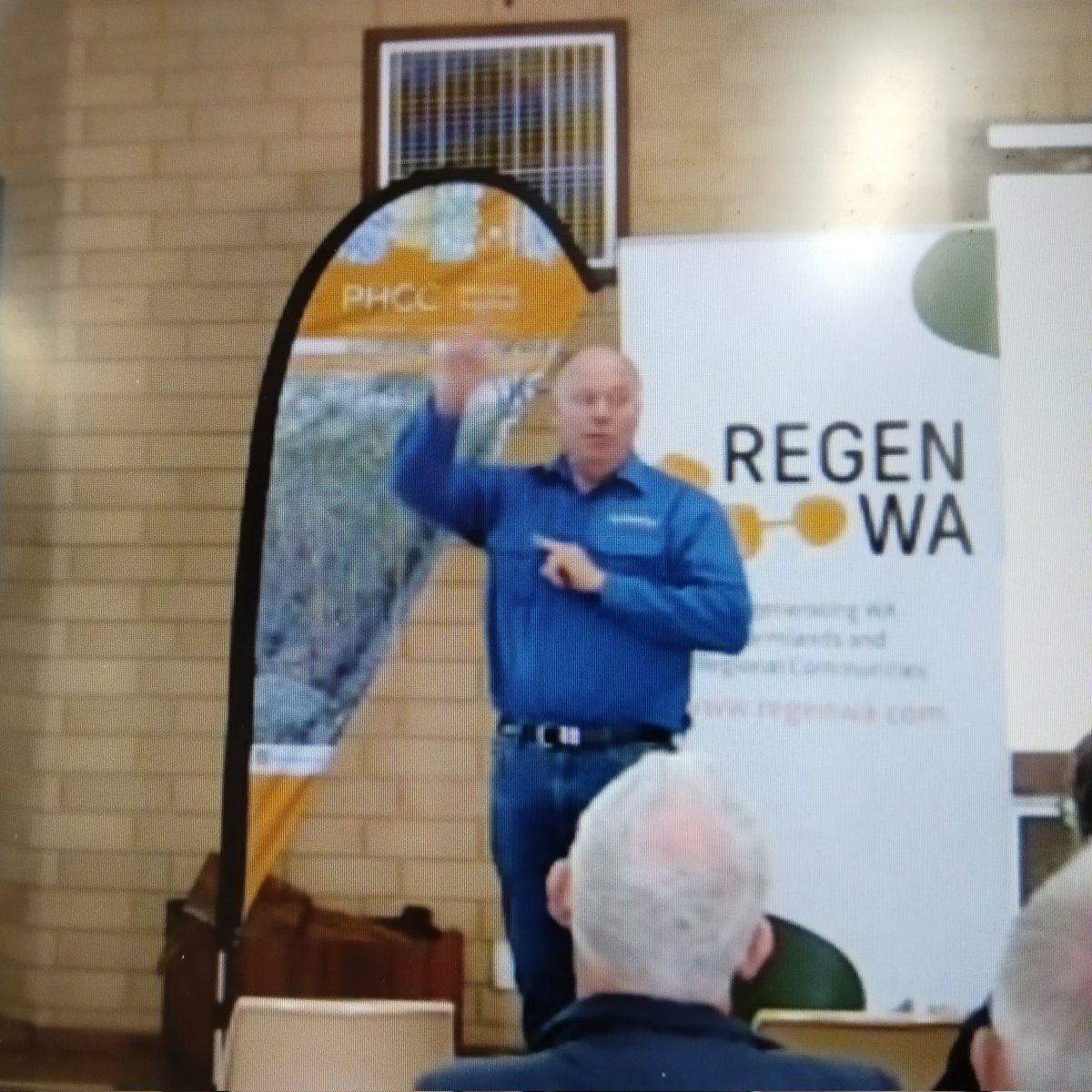 Hearing from Bruce Maynard today about supporting #regenerative land practices to support farm #businesses and #communities in the @PeelHarveyCC @RegenWa #WA_Regenerative_Livestock_Producers @AusLandcare @DAFFgov @NetworkLandcare @LandcareAust
