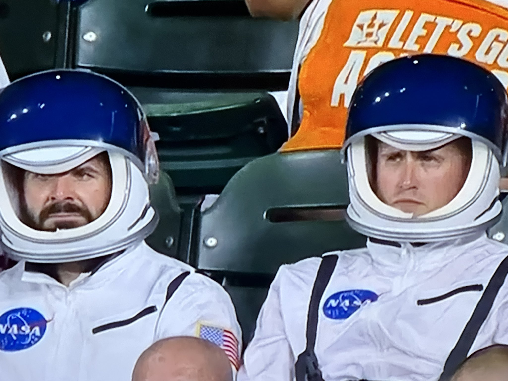 Mike Beauvais on X: "FIRST ASTROS FAN: We probably shoul- SECOND ASTROS  FAN: We probably shouldn't have worn the spacesuits, yeah.  https://t.co/SpMQQlBZ2q" / X