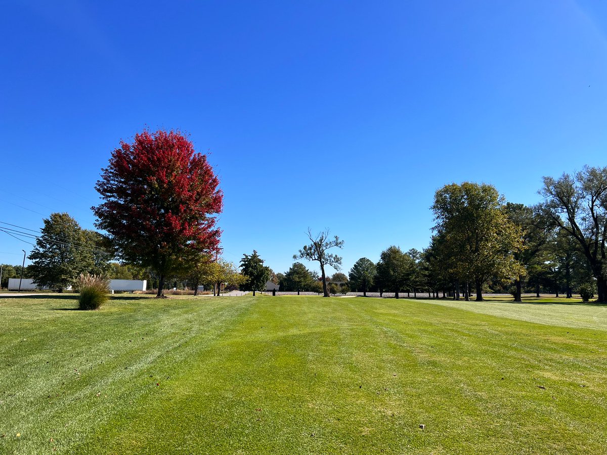 Course is looking amazing while others are turning brown. <a href="/club_franklin/">Franklin Country Club</a> <a href="/ToddCaudill/">Todd Caudill, CGCS</a>