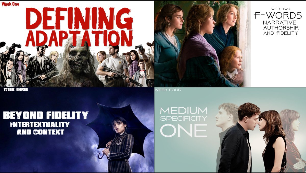burkeliam's tweet image. This is the last week of my favourite @ScreenSwin unit. The oddly titled “Screen Franchising and Innovation” is about adaptation and transmedia franchising and will wrap up with students pitching transmedia franchises based on oft-ignored IP in a poster session.