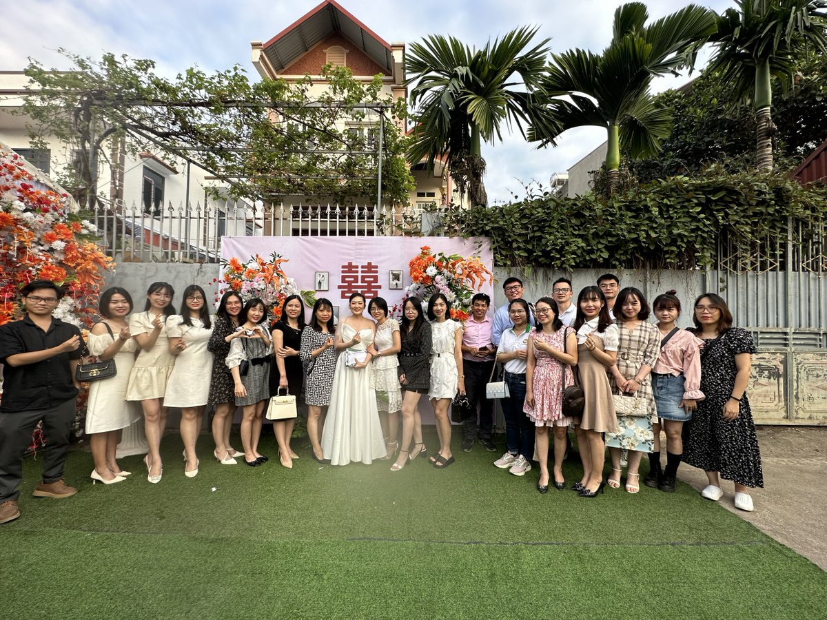 Neil_plastic's tweet image. At the weekend, US Masterbatch celebrated the wedding of our dear colleague. Like a family, we are always happy when a member finds happiness and their important person in life.
Wishing the newlywed couple all the best for their future together!
#USMasterbatch #vietnamwedding