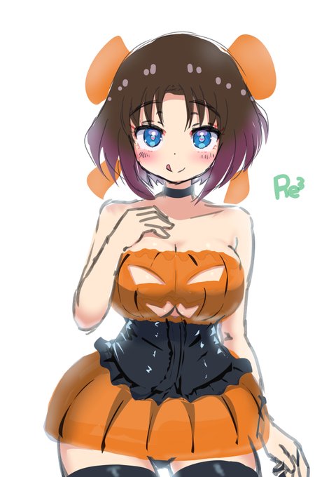 多分奇麗に描きなおすので
今日中に消えます

全てを食らいつくす
カボチャドレスエルマ 