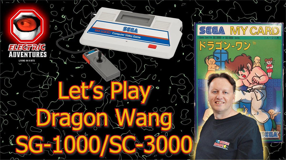 ElectricAdv's tweet photo. Let's Play - Dragon Wang (Sega SG-1000/SC-3000) https://t.co/pacgcfhhdG via @YouTube Time to play another of the unique games that were released for Sega's first home console, the SG-1000 with Dragon Wang. #retro #gaming #gameplay #demo #sega #sg1000 #dragonwang #sc3000 https://t.co/LIkdwNgIUZ