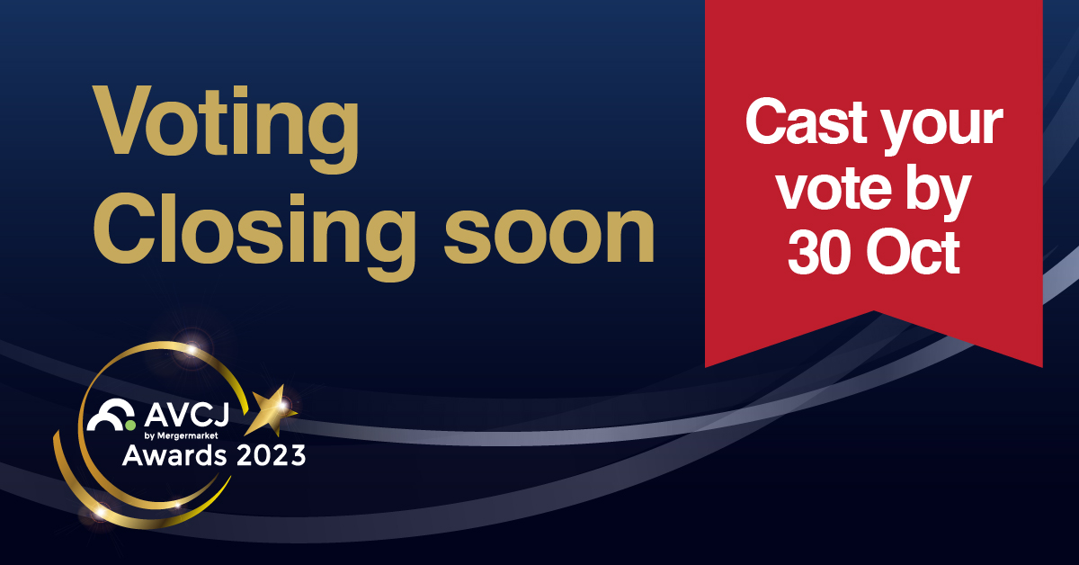 🗳️Voting for the 23rd Annual AVCJ Awards closes on 30 Oct. Please cast your vote (community.ionanalytics.com/asian-private-…) and help choose the leading funds, investments, exits and firms of the past 12 months. The shortlisted nominees can be found on our website.