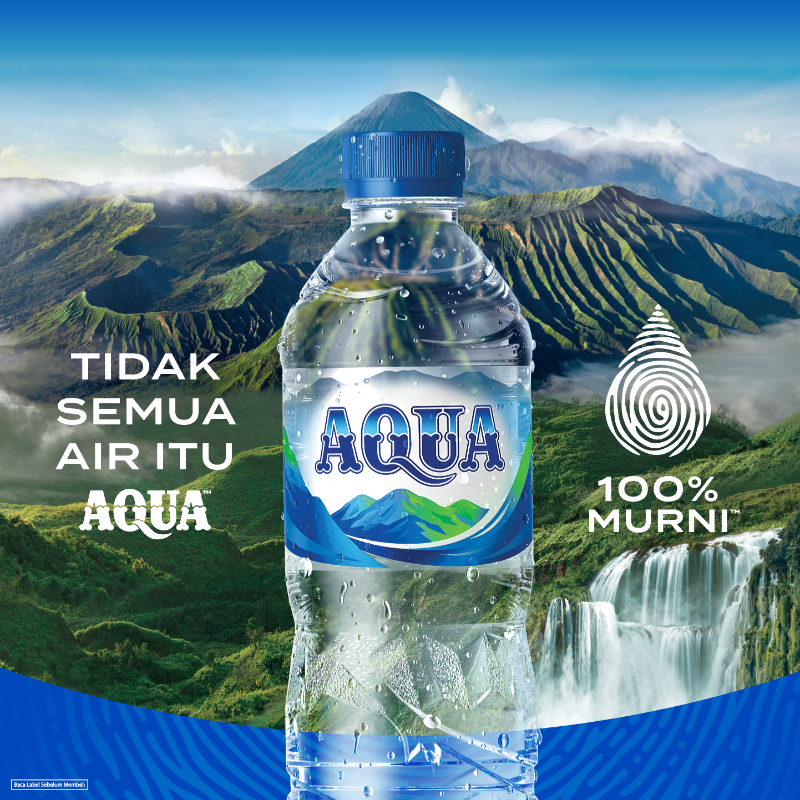 sehatAQUA's tweet photo. Pilihlah dengan bijak! Sama seperti memilih AQUA yang 100% Murni air mineral pegunungan 💧🗳️ #AQUADULU