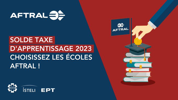 UnionTLF's tweet photo. #Apprentissage📕| Le délai de versement de la taxe d’apprentissage a été prolongé jusqu’au 9 novembre. C’est la dernière occasion de pouvoir soutenir la #formation des futurs #professionnels et choisir nos organismes de formation partenaire @AFTRAL et #promotrans. https://t.co/bJlPlxIftS