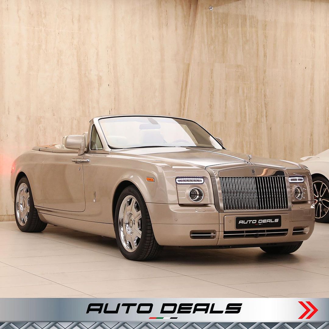 autodealsuae's tweet image. Rolls Royce Phantom Drophead

🚩YEAR: 2010

🚩SPECS: GCC

🚩KILOMETERS: 16,538 kms

🚩ENGINE SIZE: 6.75 V12

🚩HORSEPOWER: 460 HP

🚩TOP SPEED: 240 Kph

#RollsRoyce #PhantomDrophead #LuxuryConvertible #ExquisiteDesign #OpulentRide #AutoEnthusiast #ForTheLoveOfCars #CarObsession