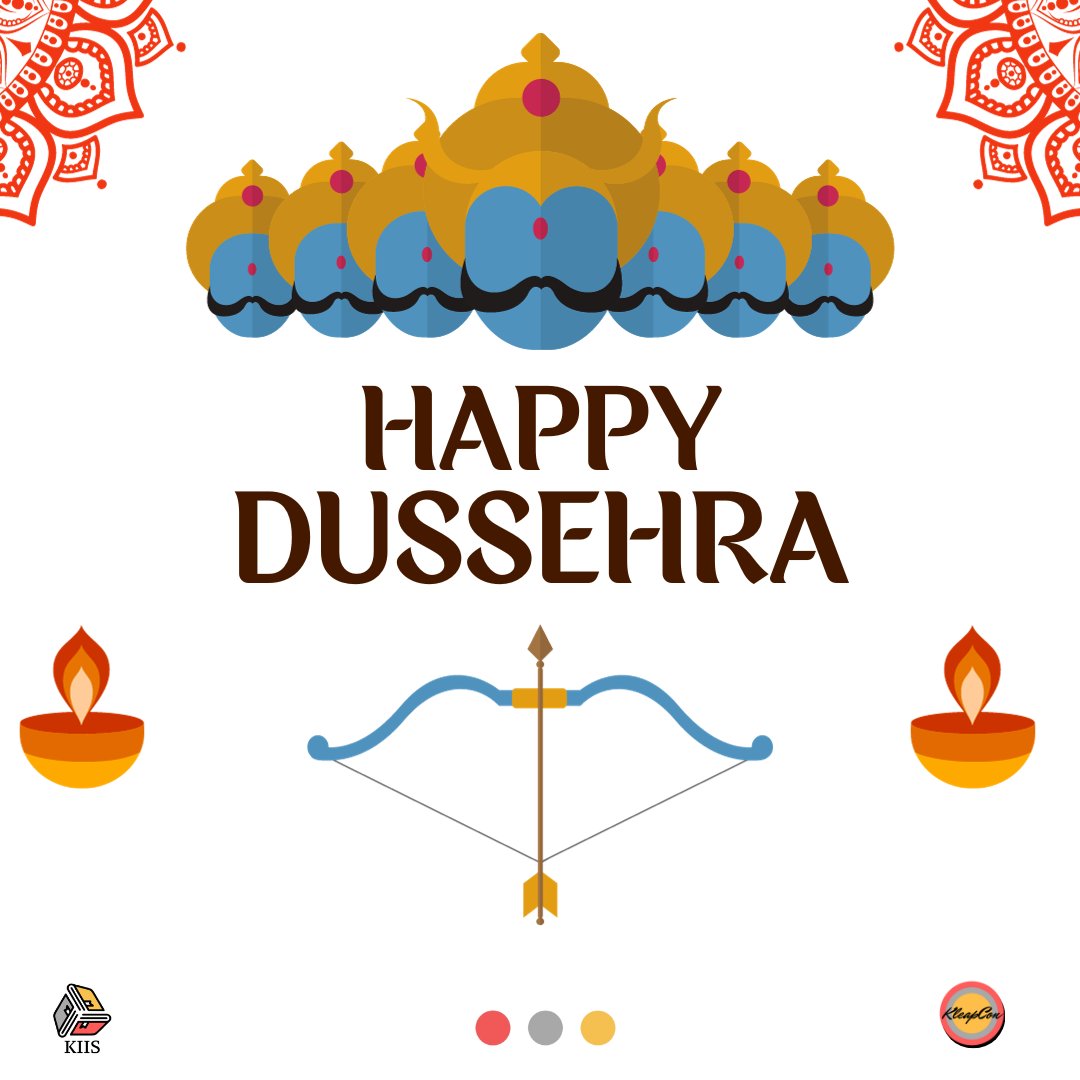 Let us come together to celebrate the victory of good over evil on this auspicious day. A very happy Dussehra to you and your loved ones.

- KLEAP

#happydussehra #festival #2023