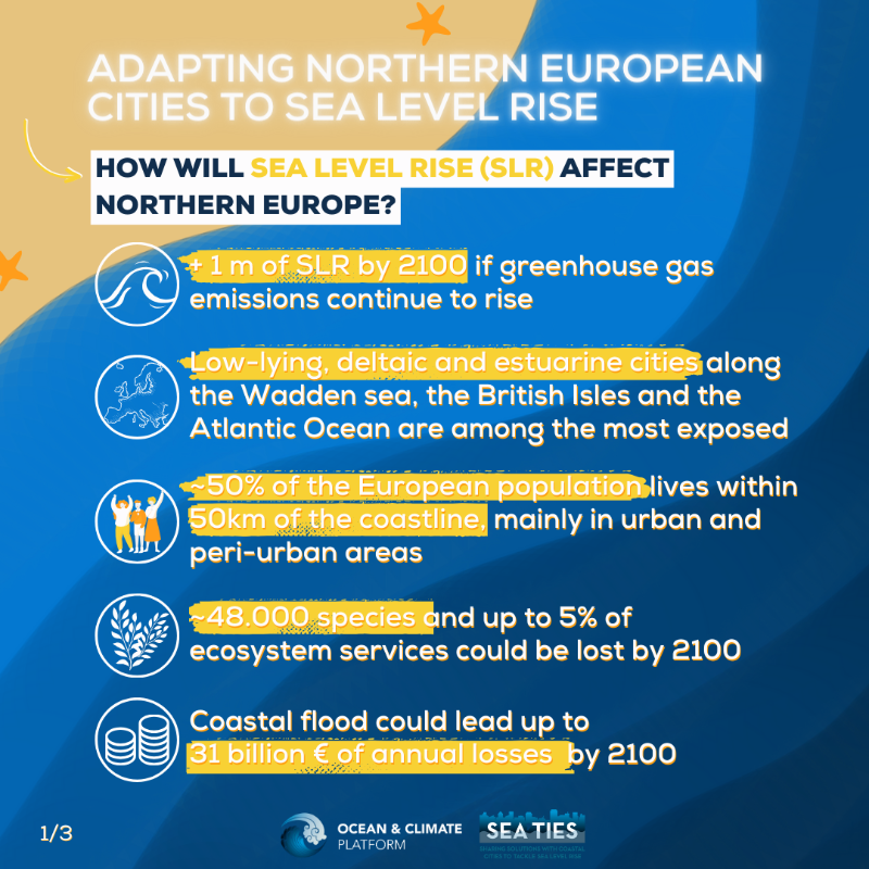 ocean_climate's tweet photo. 📆Mark your calendar for November 9! #SEATIES (@ocean_climate) will unveil its recommendations to #AdaptCoastalCities to #SeaLevelRise🏙️

👇Meanwhile, gain insights into how #NorthernEurope is tackling rising sea levels🌊

🔎Dive in: https://t.co/nDNZFqsAnu 
#OceanforClimate