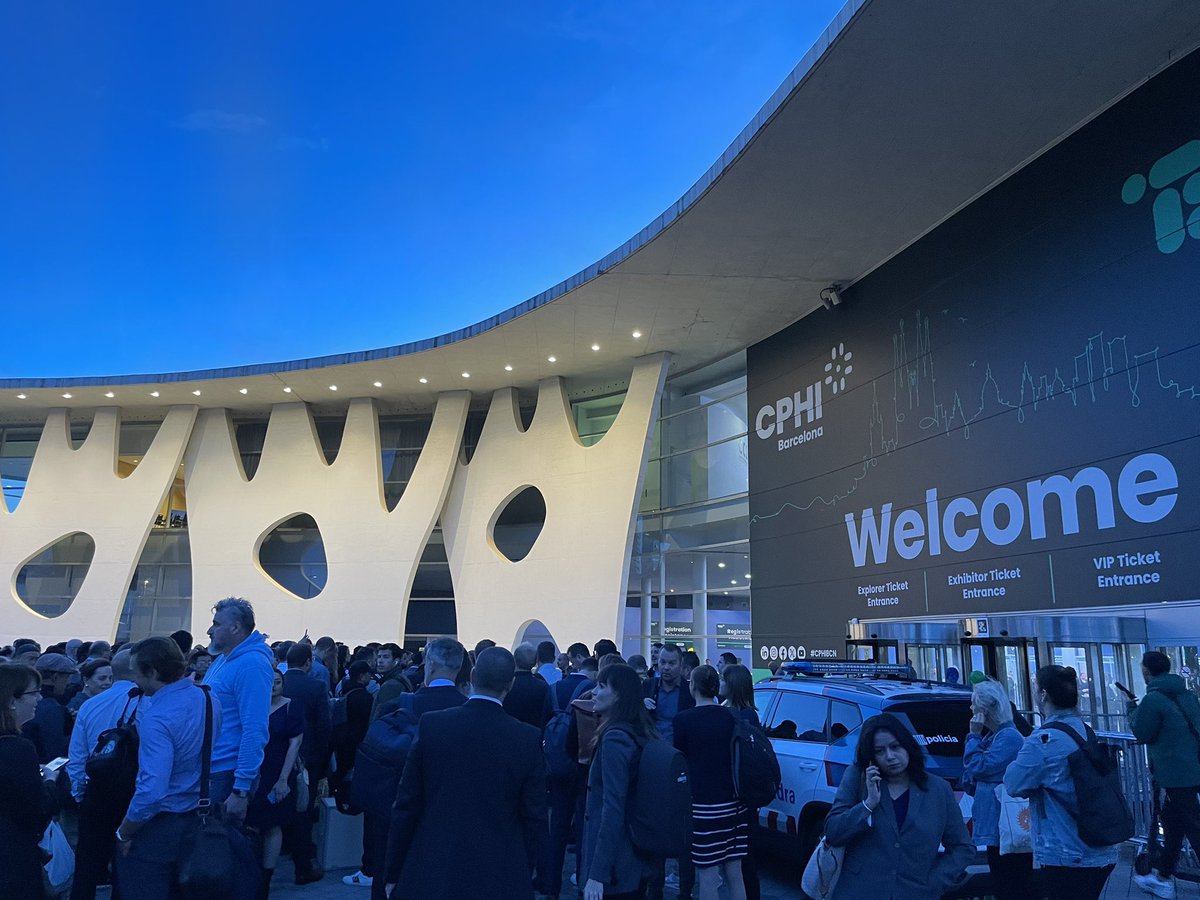 MitelosBio's tweet image. Good morning! First day at #CPhI2023