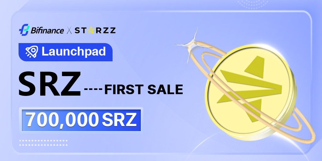 #Bifinance #launchpad #Airdrop 
💥Bifinance.com Launchpad $SRZ <a href="/StarzzToken/">STARZZ</a> 
🗓️ Start: October 24th 15:00(UTC+8) 
🎁Airdrop : $20,000⏳24h!
 
👉Participate: bifinance.com/launchpad/proj…

📃More: bifinance.zendesk.com/hc/en-001/arti…