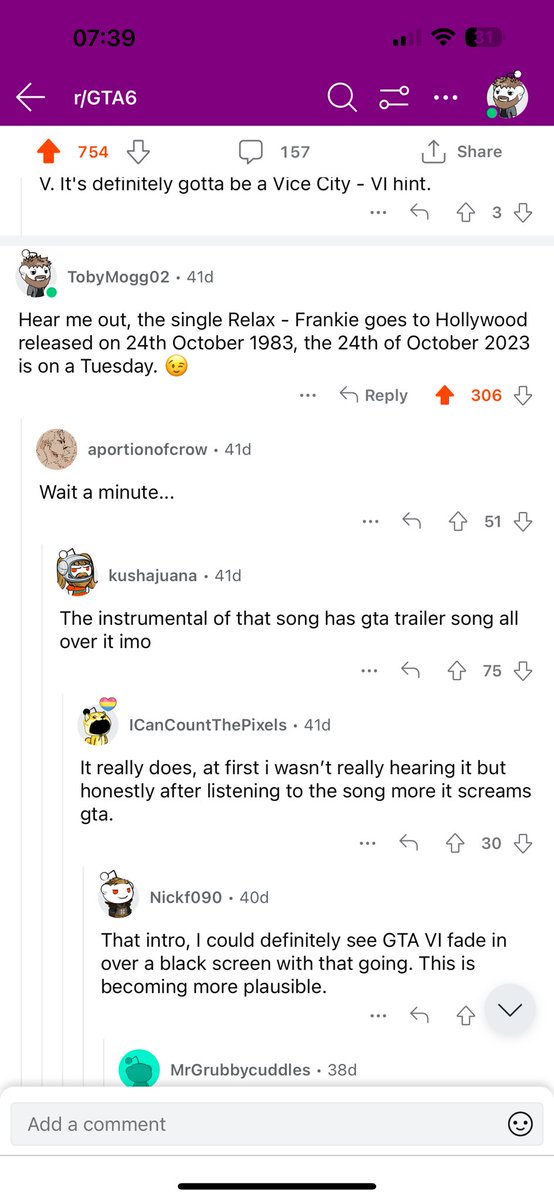 TobyMogg2002's tweet photo. @GTA6Plus @breddlane I had said the same nearly 2 months ago 😫 https://t.co/15VlrSf86K