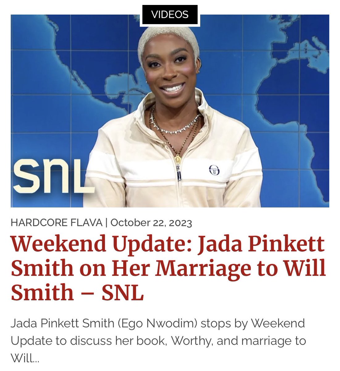 It’s obvious, SNL is starting to lack real talent in their cast. She’s really unfunny. 
<a href="/nbcsnl/">Saturday Night Live - SNL</a>