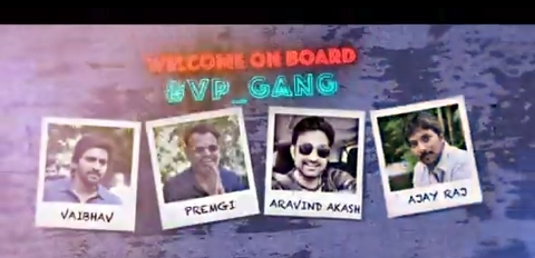 Imdenesh's tweet photo. Vanthanunga ya elam onna 🤣 #VPGang @vp_offl Anna don't forget bloopers pls 😜 https://t.co/WHALpdvzZw