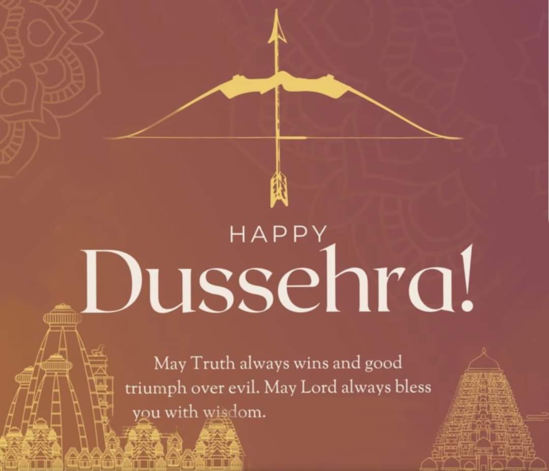 Happy Dussehra 🙏 #VijayDashmi #JaiMataDi #JaiShreeRam