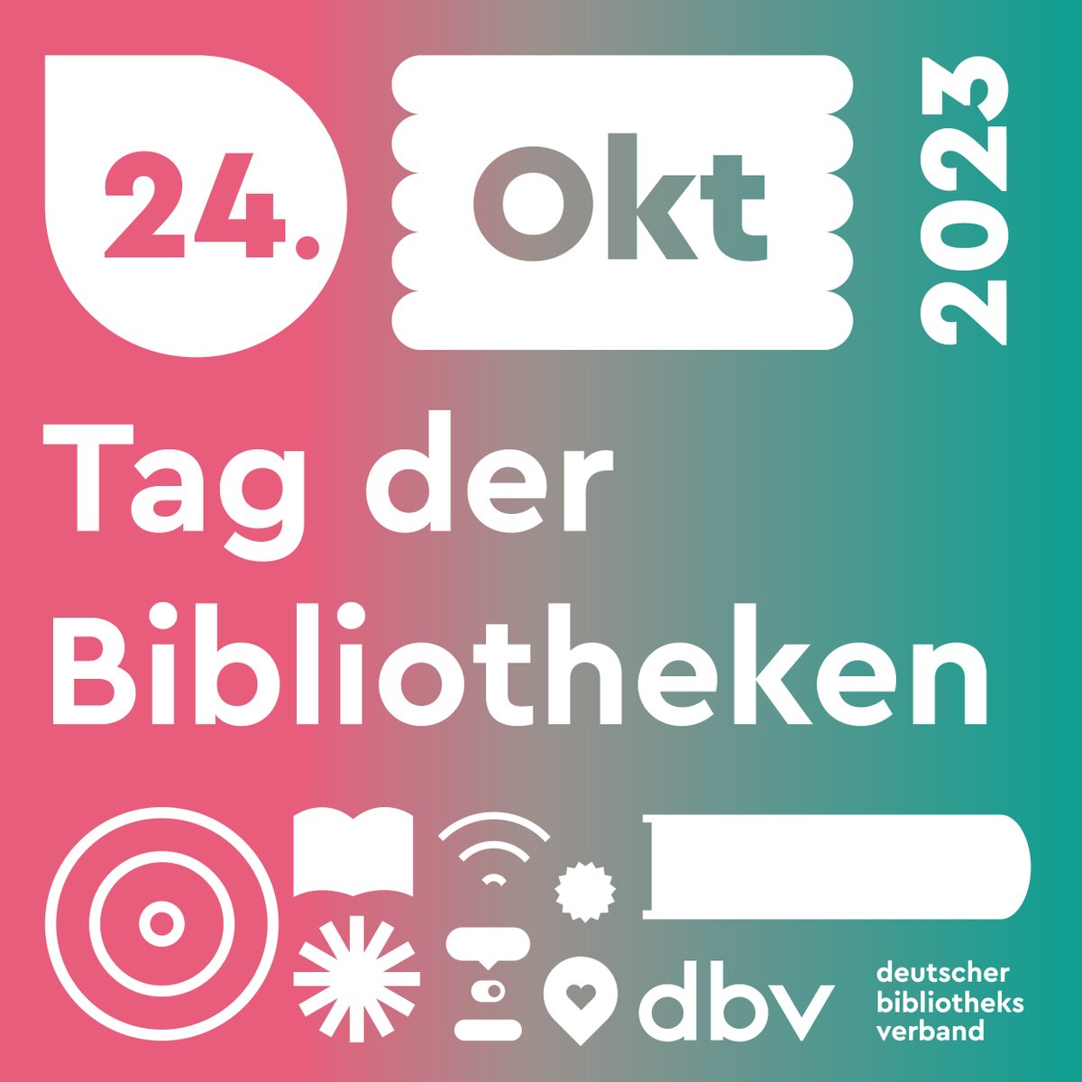 📚 Heute ist #TagderBibliotheken! Jedes Jahr am 24.10. lenkt der Aktionstag die Aufmerksamkeit auf die über 9.000 #Bibliotheken in 🇩🇪 u macht auf ihr umfangreiches Angebot neugierig. Mit vielfältigen Angeboten weisen sie auf ihren unverzichtbaren Beitrag für Kultur &amp; Bildung hin.