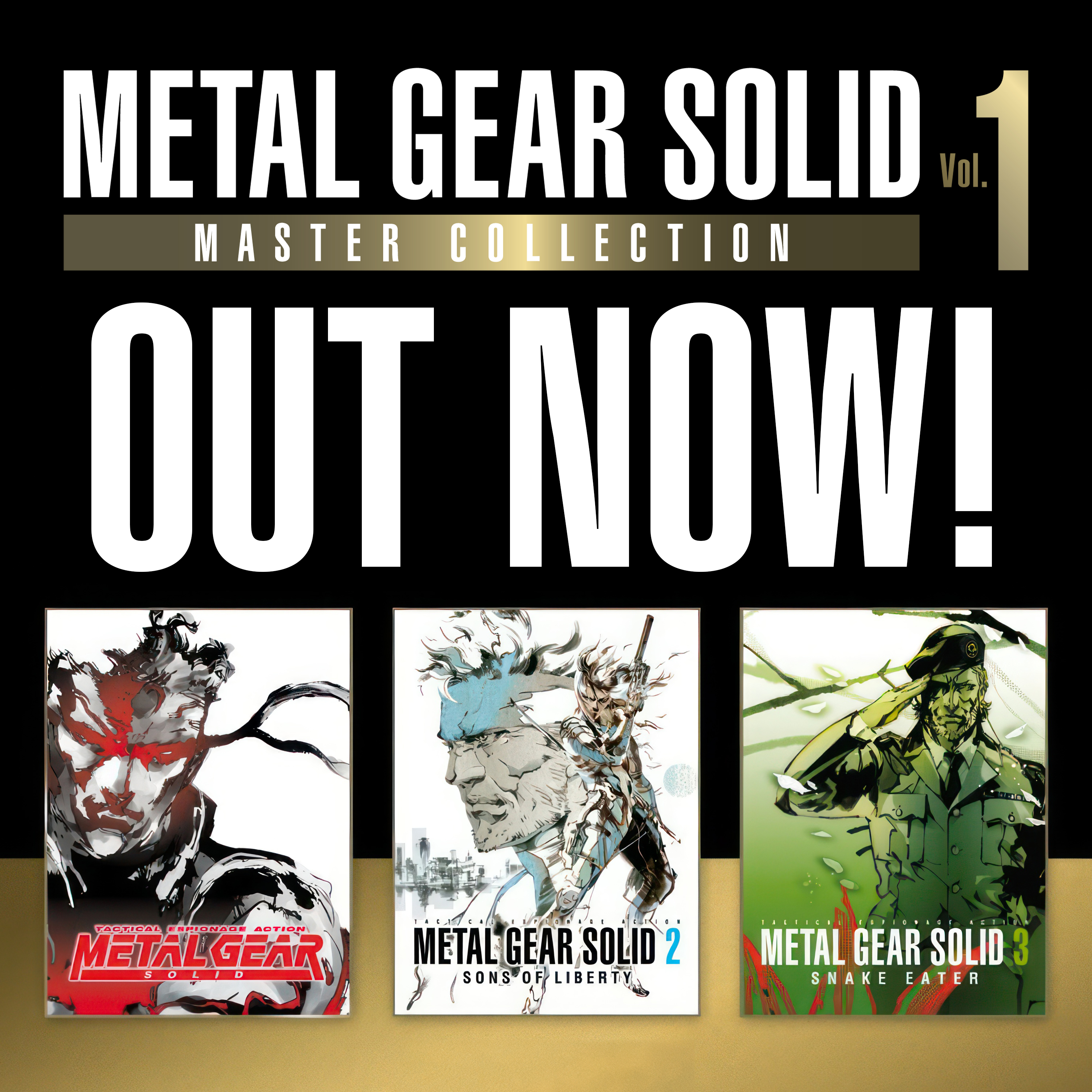 ✨Metal Gear Solid: Master Collection Vol. 1 is OUT NOW