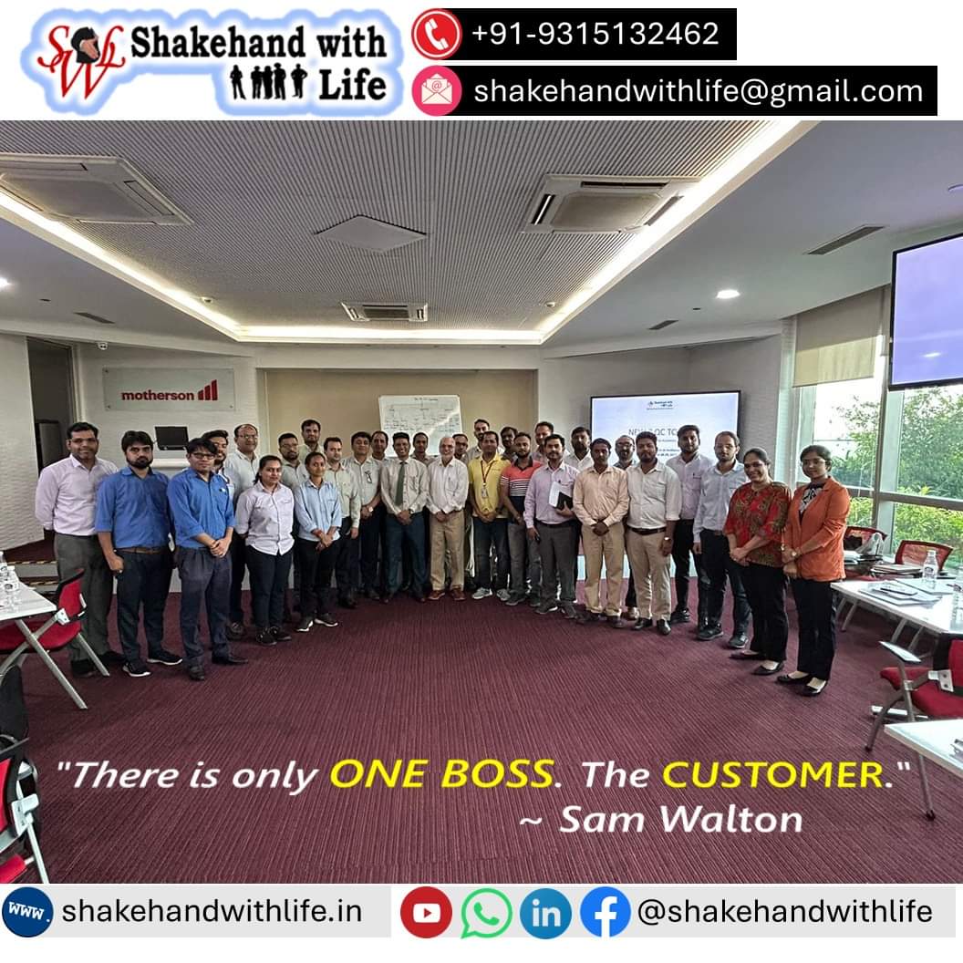 sharma_ndr's tweet photo. "There is only one boss. The customer." ~ Sam Walton | Shakehand with Life
#QualityFirst #CustomerDelight #satisfaction #SatisfactionGuaranteed #QualityMatters #happycustomers #customerhappiness #satisfiedcustomers https://t.co/CfpkmXXFXu