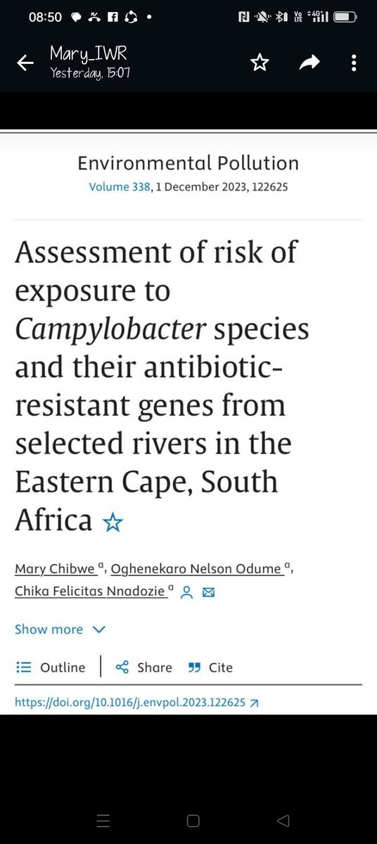 Institute For Water Research, RU tweet media