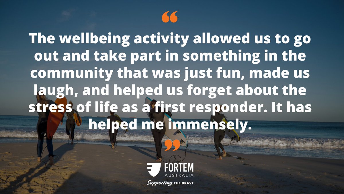 Did you know that 79% of our wellbeing activity participants said the activity enhanced their social connection? Social connectedness helps to protect us against the effects of exposure to trauma. This is why it's a core aspect of our services. More: pulse.ly/fuwn9lo9jx 👈