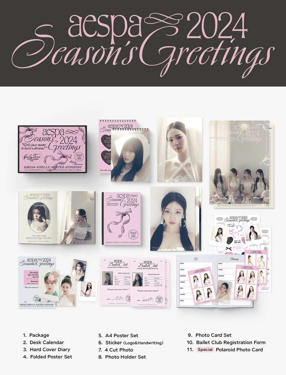 DELIGHTSEOULPH's tweet photo. SM ARTIST 2024 SEASON'S GREETINGS PH GO 🇵🇭

➔ ₱2,250/group
➔ ALL IN, no other fees + LSF
➔ withmuu/weverse pob
➔ w/ freebies from us 

📆DOO: 11/30
💸DOP: 12/15
📅SEMI FETA

🛒ORDER LINK: https://t.co/T1t3PaIqSU https://t.co/2Tb2N5bAFn