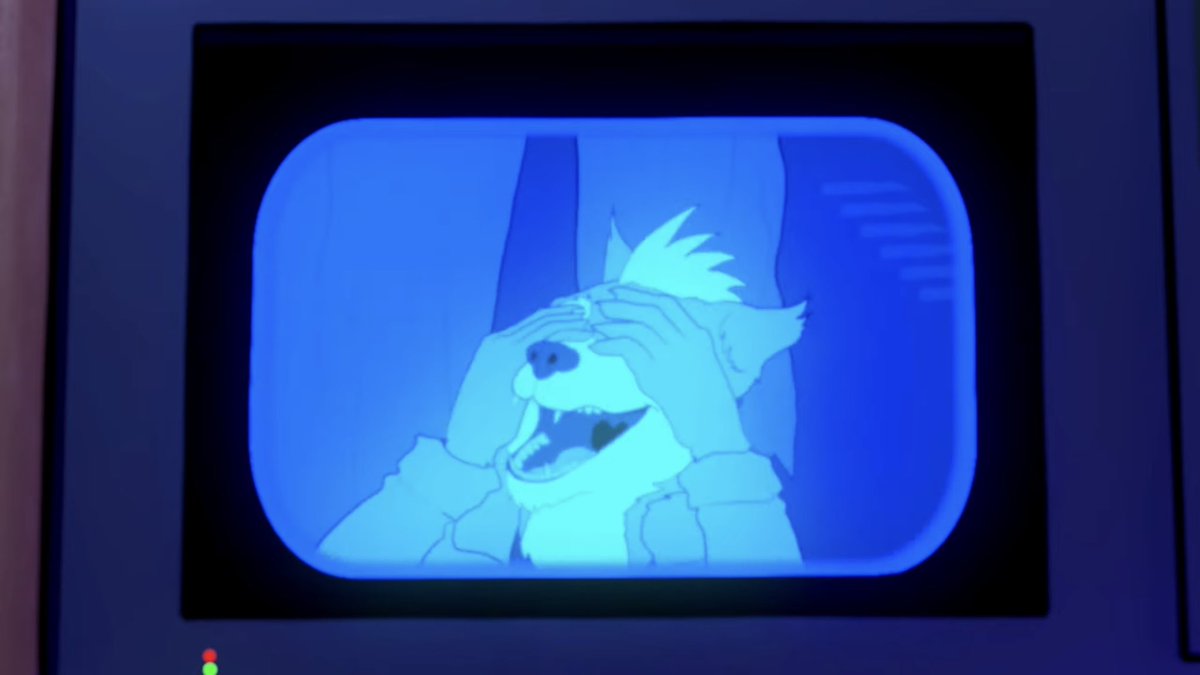 StarWolfODonnel's tweet image. “Are you guys going trick or tr—“

He couldn’t finish the question, he was too busy wheezing from laughter.