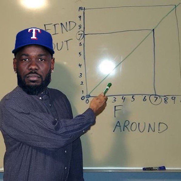 The worst thing they did was wake up Adolis Garcia