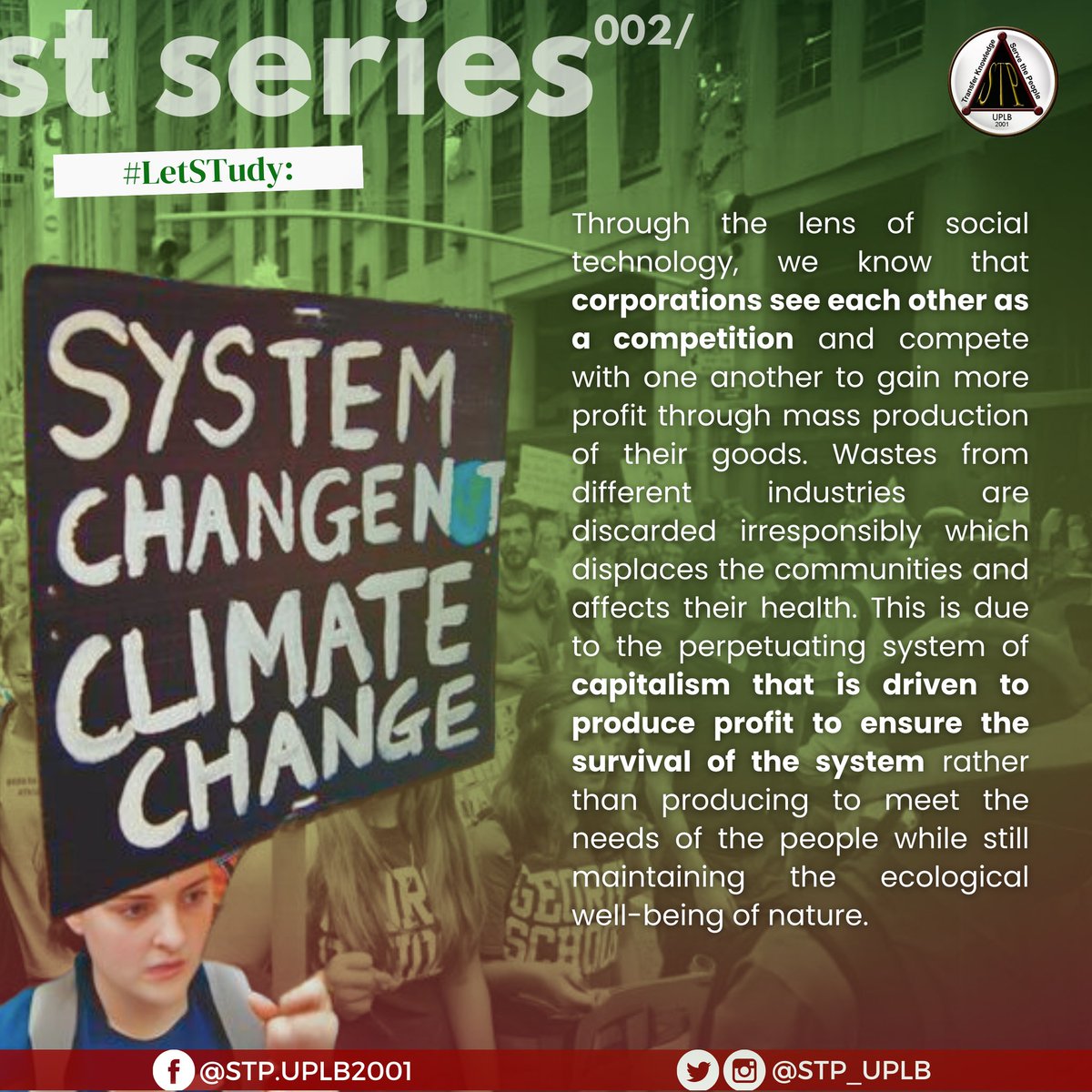 18 years ago, environmentalists initiated a protest in connection to the Global Climate Campaign. Since then, experts and global conferences have presented various solutions to address the issue but despite these efforts, (1/2)