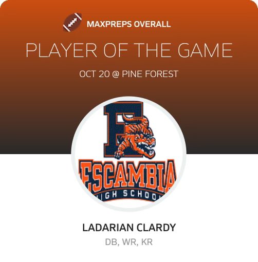 _ladarian34's tweet photo. Blessed to receive player of the game🔥🔥! https://t.co/UssnxXmABi