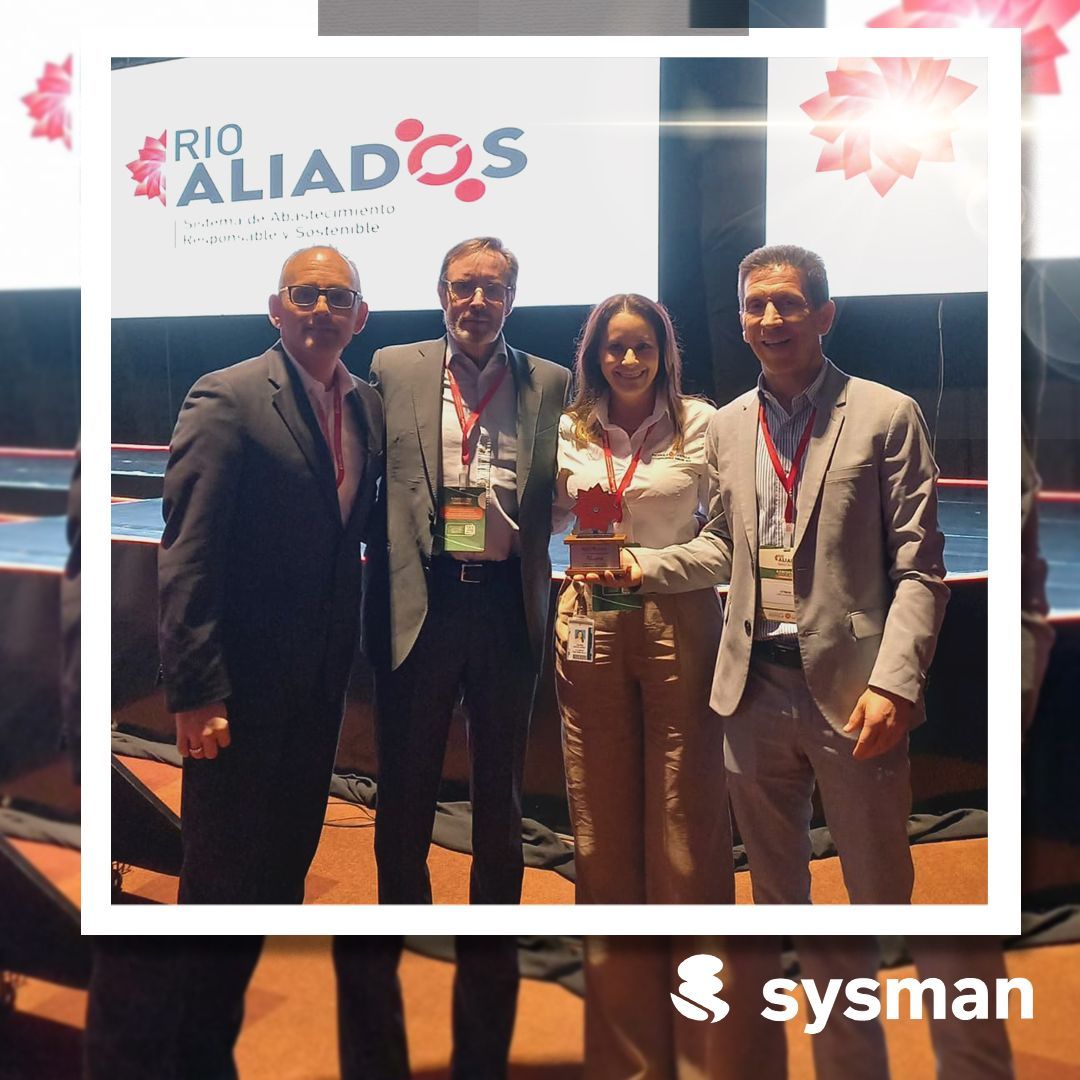 Sysman_Software's tweet photo. 🎉Hoy recibimos este reconocimiento con gran alegría por la implementación del portal de proveedores Avanti en donde Invoway y Sysman unimos nuestros esfuerzos para cubrir sus necesidades.
¡Gracias @RioCas!
.
.
#RioAliados2023 #reconomiento #Avanti #Invoway #premiacion https://t.co/BZ1WvOswYs