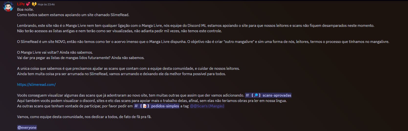 Manga Livre - Oficial 🍥 (@MangaLivreNet) / X